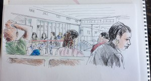 Adelaide 18.07.16 waiting to board the plane