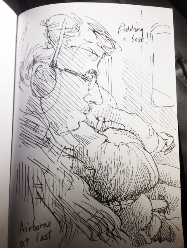 Airborne at last, Adelaide 18.07