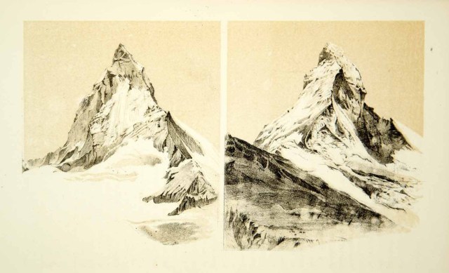 John Ruskin mountain peaks