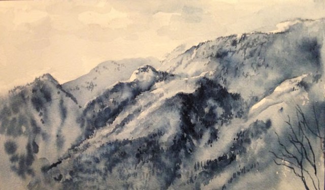 First mountain picture